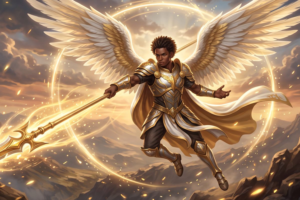 Michael, artwork from the game Spiritual combat