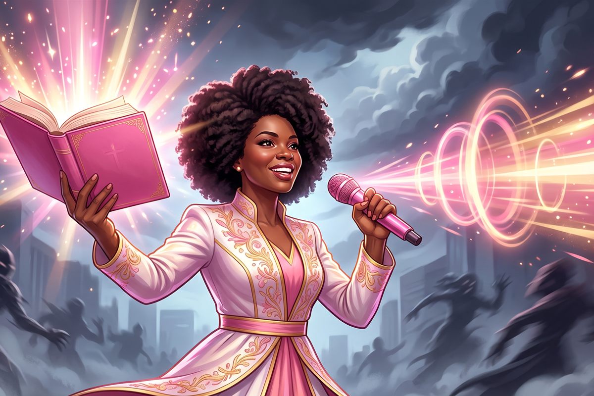 Pastor Miracle, artwork from the game Spiritual combat