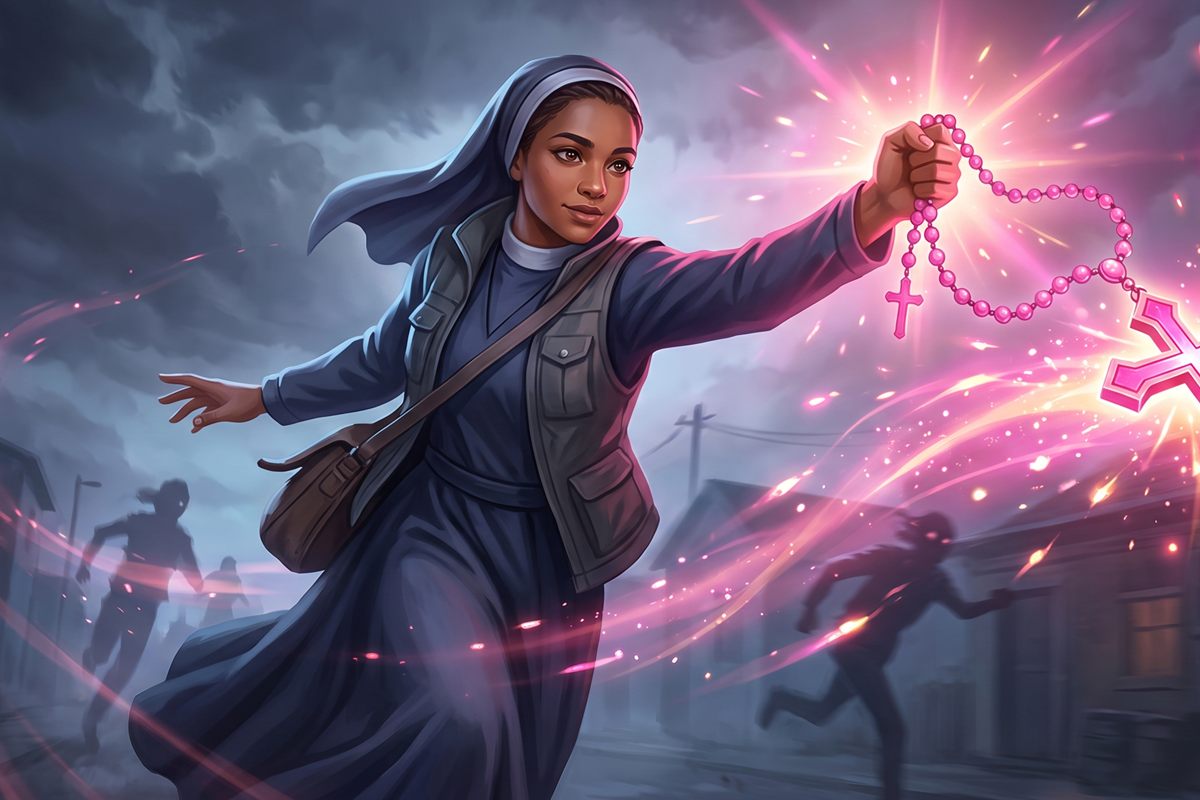 Sister in Christ, artwork from the game Spiritual combat